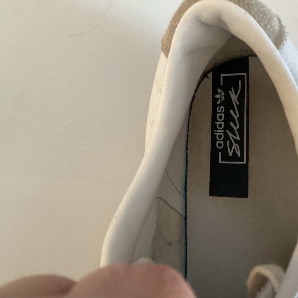 Adidas Sleek white/gold sneakers 7 - Picture 8 of 8